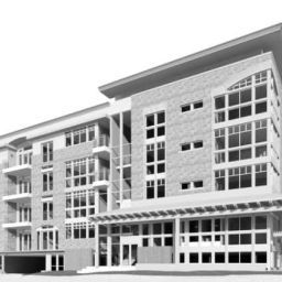 Rendering of condo downtown